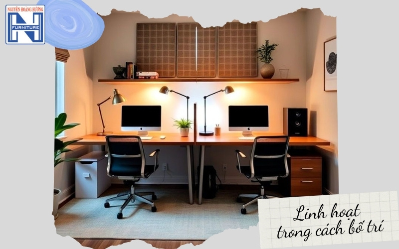 Bàn làm việc 2 người ngồi Bàn làm việc 2 người ngồi