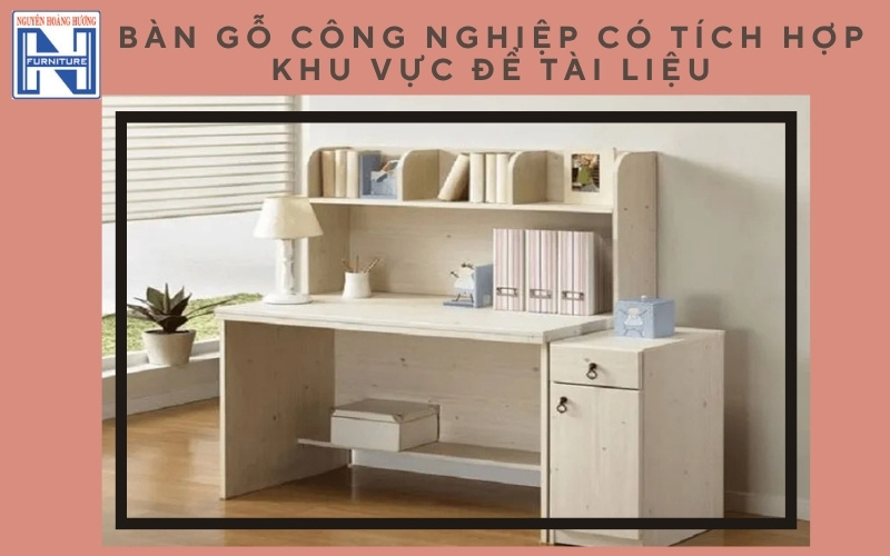 Bàn làm việc có hộc tủ