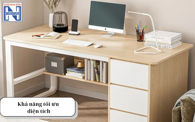 Bàn làm việc có hộc tủ
