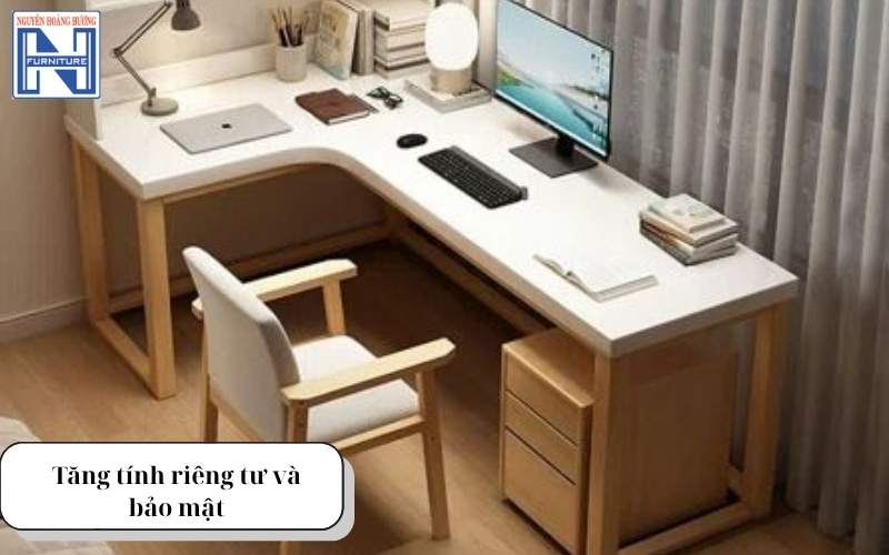 Bàn làm việc có hộc tủ