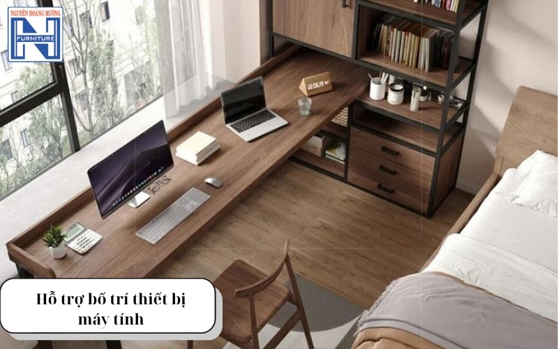 Bàn làm việc có hộc tủ