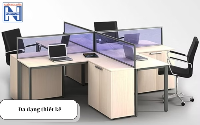 Bàn làm việc có hộc tủ