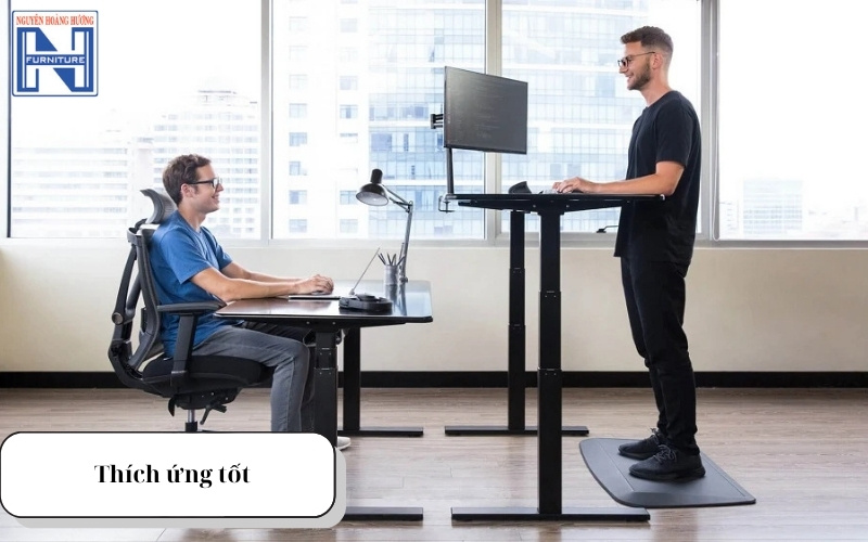 Bàn làm việc điều chỉnh độ cao