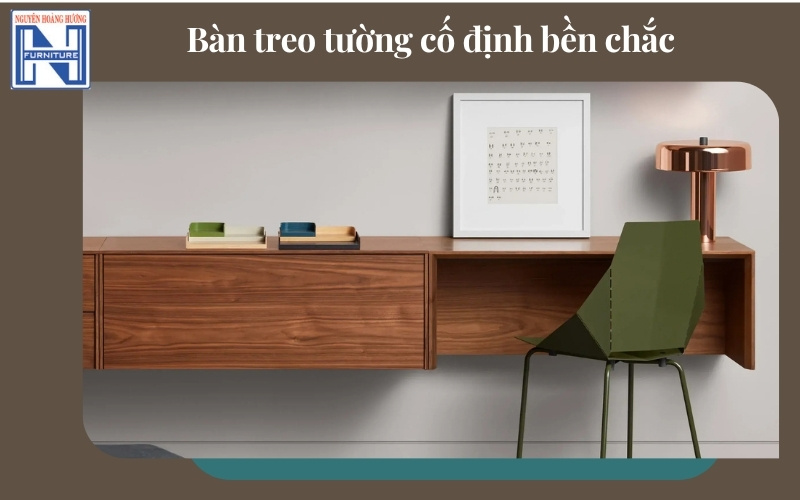 Bàn làm việc gắn tường