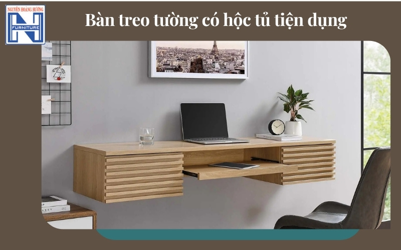 Bàn làm việc gắn tường