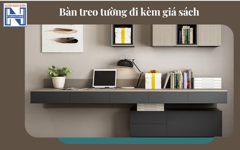Bàn làm việc gắn tường