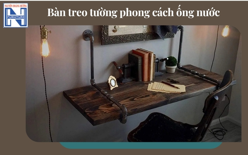 Bàn làm việc gắn tường