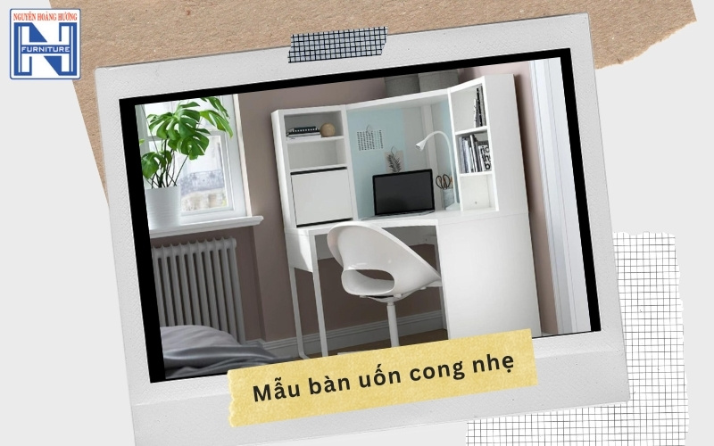 Bàn làm việc góc tường Bàn làm việc góc tường