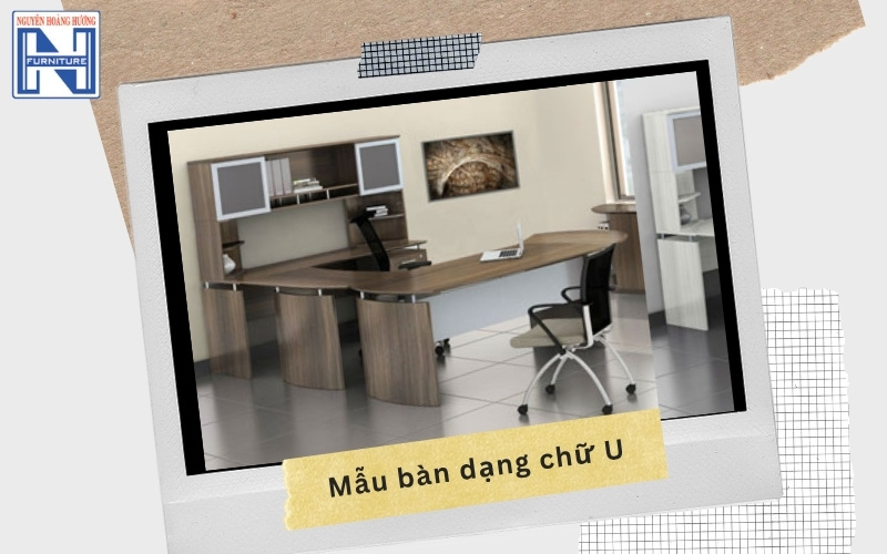 Bàn làm việc góc tường Bàn làm việc góc tường