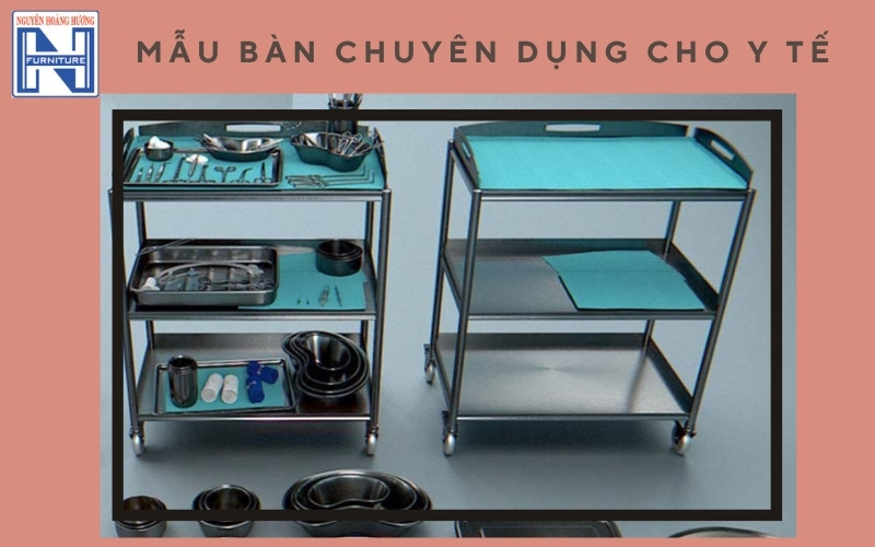bàn làm việc Inox