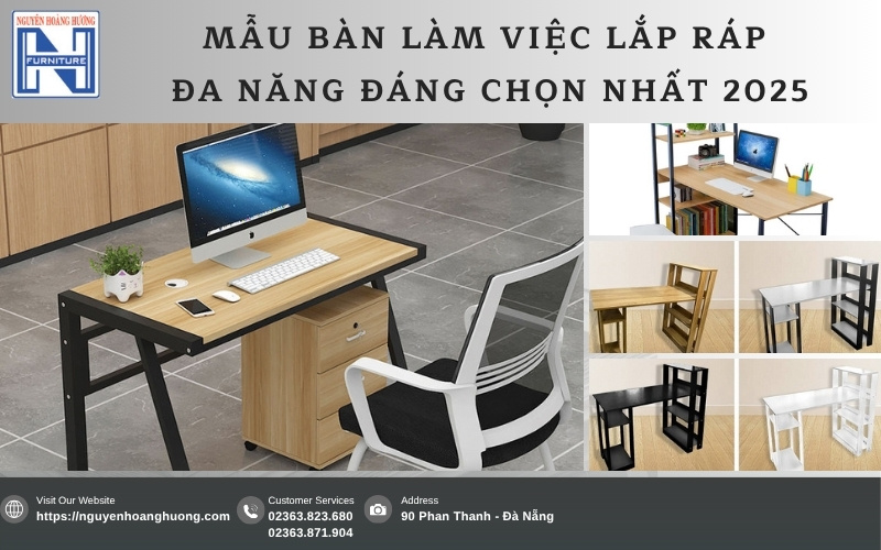 Bàn làm việc lắp ráp