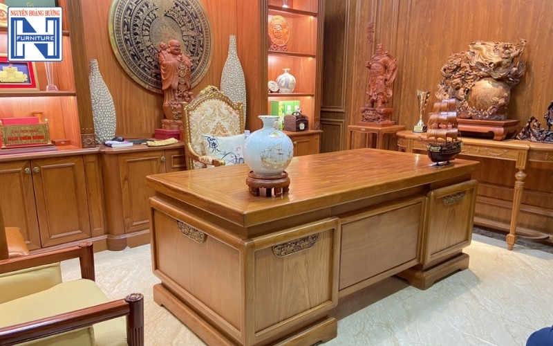 Bàn làm việc tân cổ điển Bàn làm việc tân cổ điển