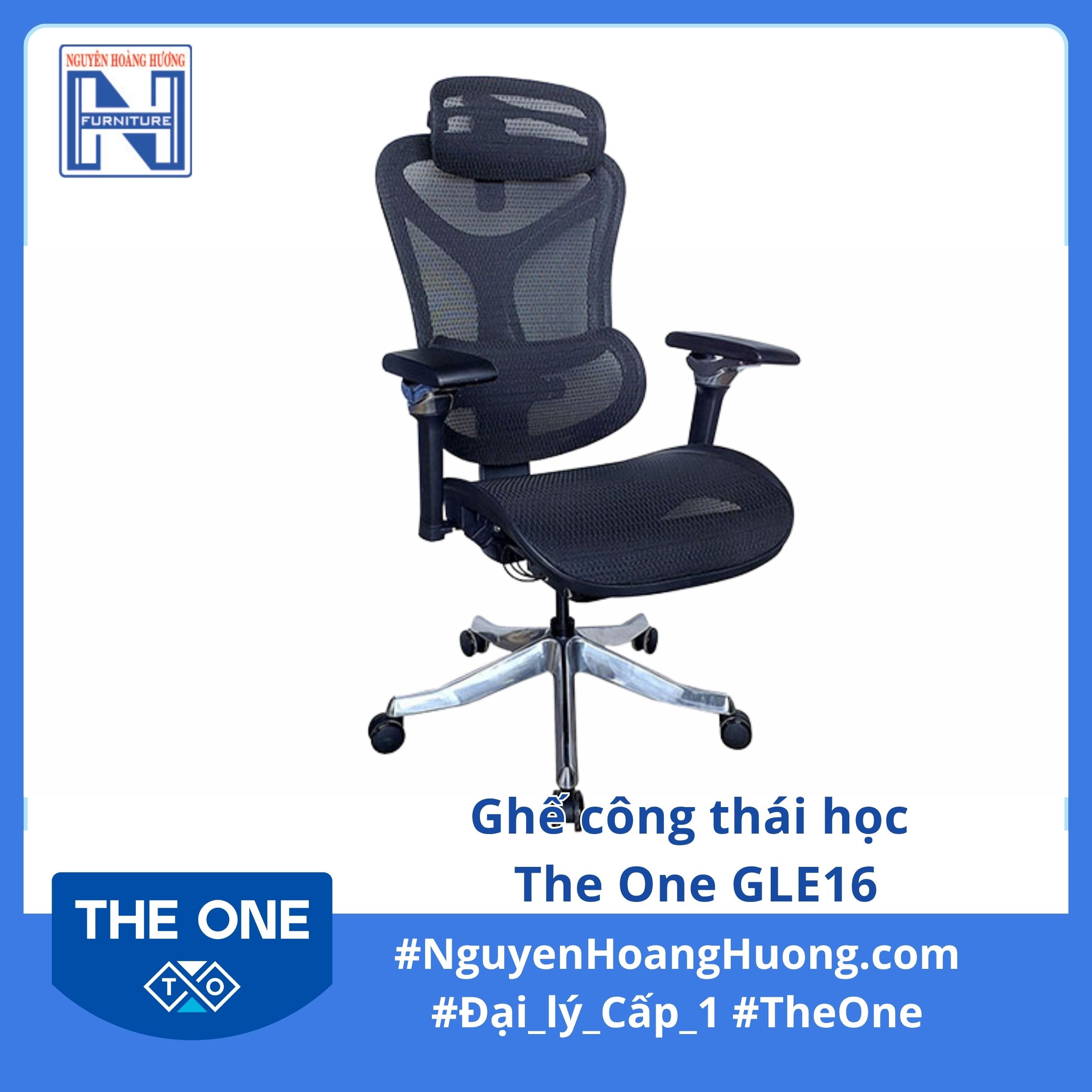 Ghế công thái học The One GLE16 Ghế công thái học The One GLE16